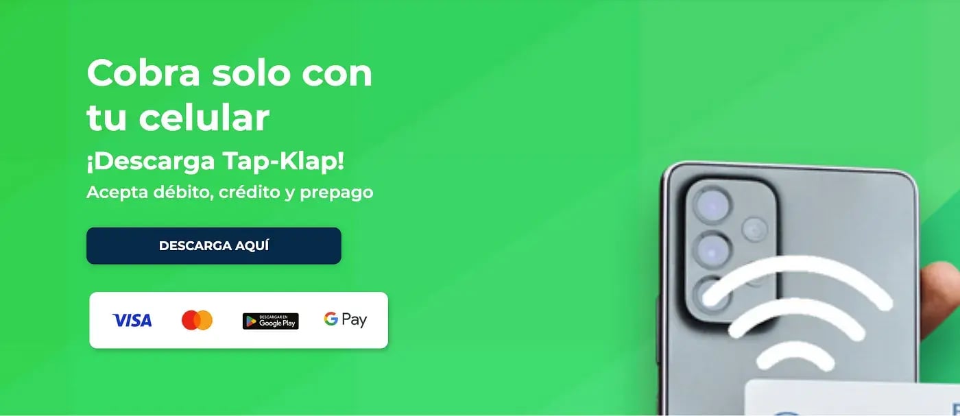 Nueva forma de cobrar Klap: SOFTPOS