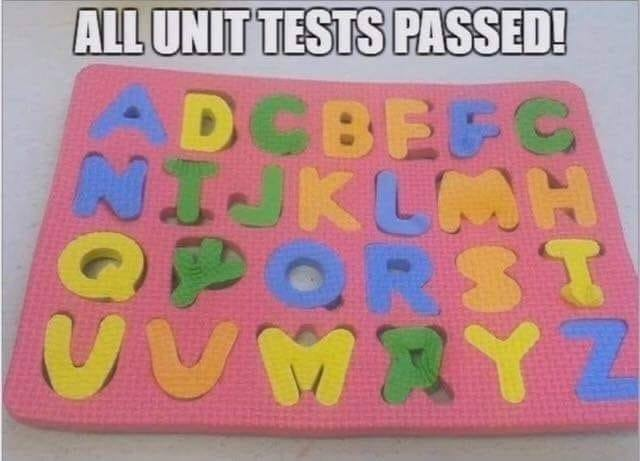 all unit test pass (a la fuerza)